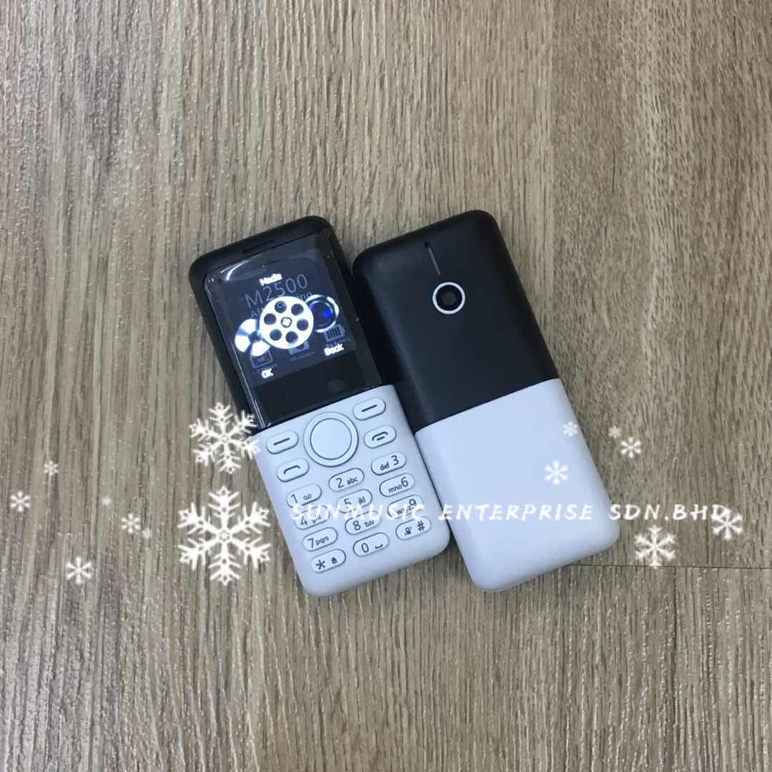 (White)NOKIA 2500 MINI Super mini Body Wireless Bluetooth Dialer Phone(Ready Stock)